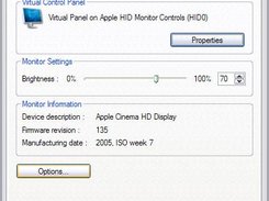 Apple HID Monitor Virtual Controls Panel