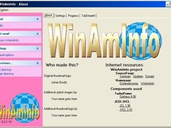Screenshot from 0.0.1 build 15 with the logotypes added
