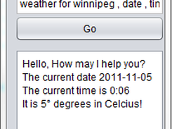 Weather, date, time