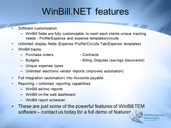 WinBill Screenshot 4