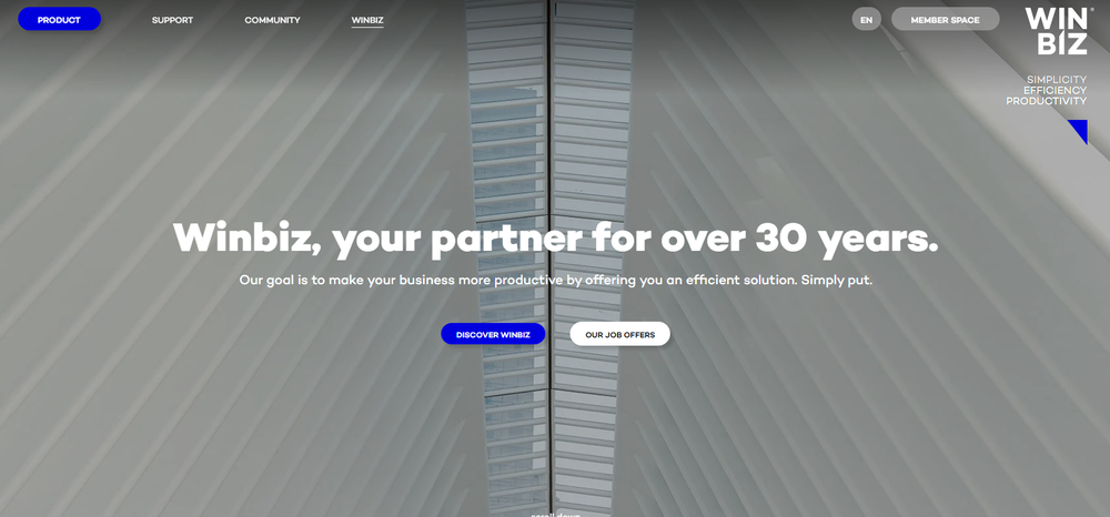 Winbiz Screenshot 1