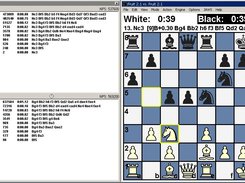 Chess with Engine Output Window