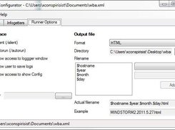 Wba Configurator - Runner Options