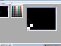 MDI frame with two views showing colour picker control