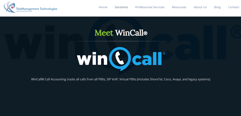 WinCall Screenshot 1