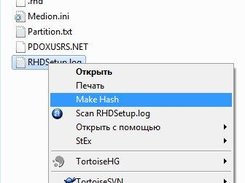 Explorer context menu integration