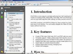 WinCHM Screenshot 1