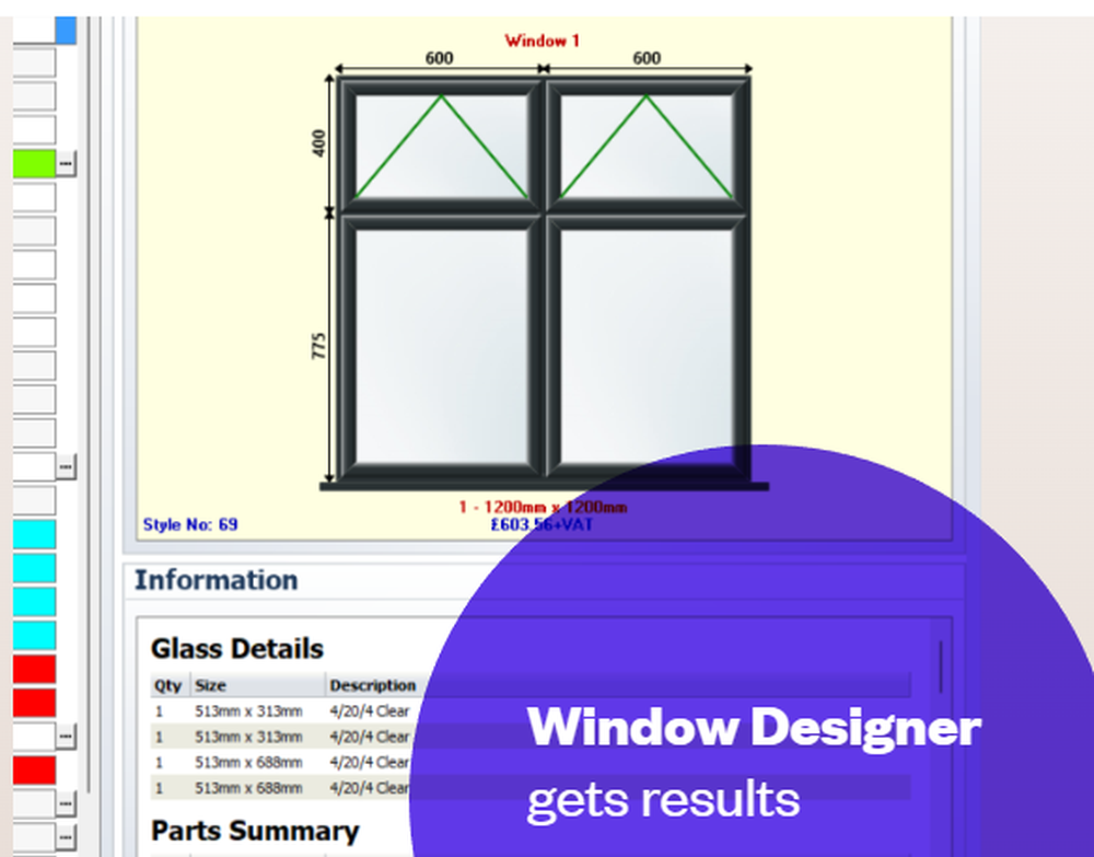 Window Designer Screenshot 1