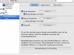 WindowDragon preference pane
