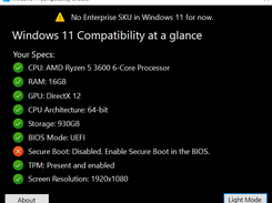 Windows 11 Compatibility checker Screenshot 3