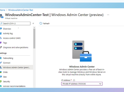 Windows Admin Center Screenshot 1