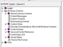 Controls API in .chm help file