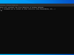 Windows Defender Disabler Screenshot 2