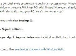 Windows Hello Screenshot 1