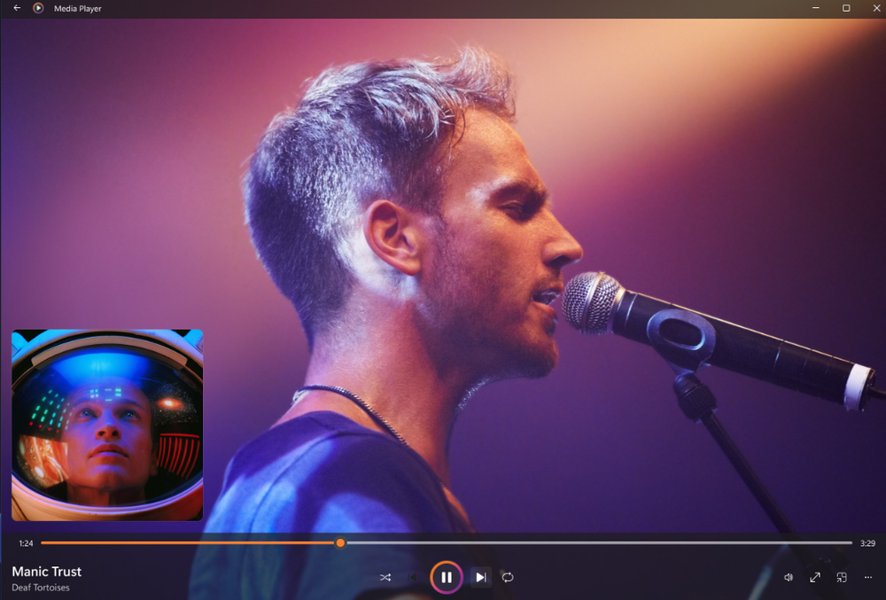 Windows Media Player Screenshot 1