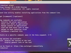 Windows Package Manager Client Screenshot 1