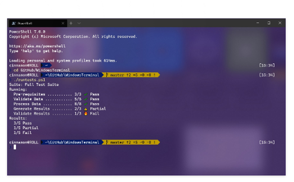 Windows Terminal Screenshot 1