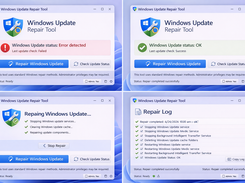 Detecting Windows Update errors  Repairing Windows Update components  Repair completed successfully  Detailed repair log