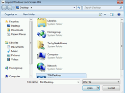 Windows 7 Lock Screen Changer Screenshot 2