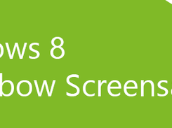 Windows 8 Rainbow Screensaver - banner