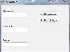 windows autologon Screenshot 1