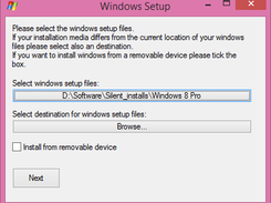 You can also automatically copy the files to USB