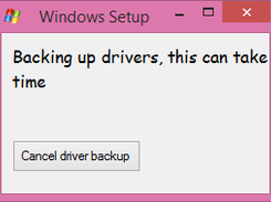 During export it makes a backup of the drivers