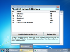 NICswitcher Screenshot 1