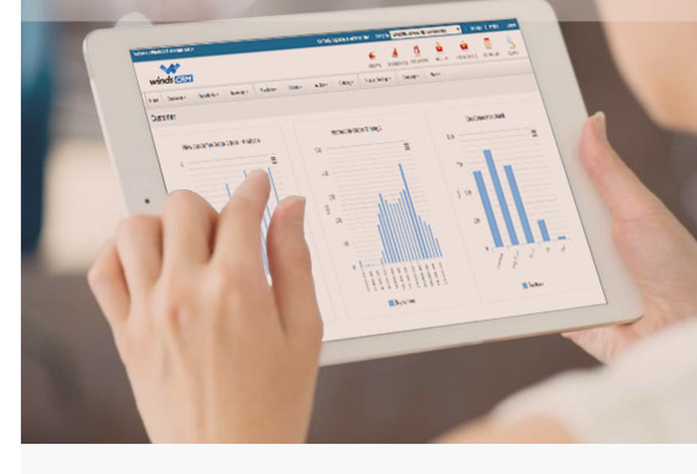 Winds CRM Screenshot 1