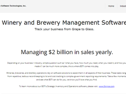 Winery Management Software Screenshot 1