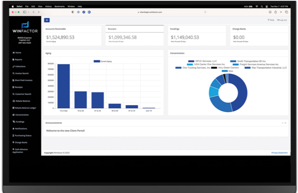 WinFactor Screenshot 1