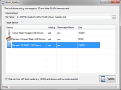 WinFLASHTool Screenshot 1