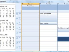 Winforms Calendar Screenshot 1