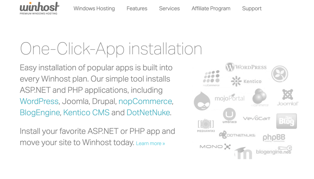 Winhost Screenshot 1