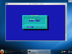installer with list of hdd's (new winlix)