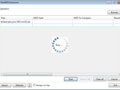 WinMd5Checksum calculating