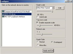 Setup dialog