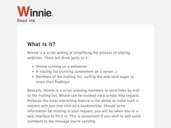 Screenshot of the readme.