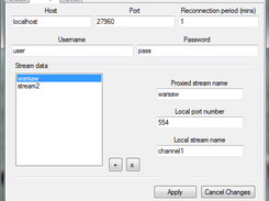 Settings tab