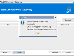 WinSCP Password Recovery Screenshot 2