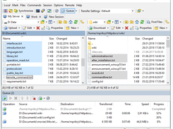 WinSCP Screenshot 1