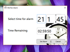 WinTen Alarm Screenshot 1
