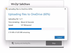 WinZip SafeShare Screenshot 1