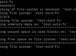 WipeFreeSpace in verbose mode