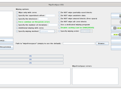 WipeFreeSpaceGUI2, main window