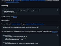 Android GUI for WireGuard Screenshot 1