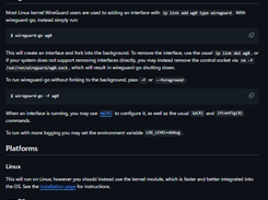 Go Implementation of WireGuard Screenshot 1