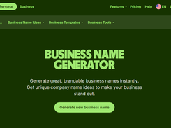 Wise Business Name Generator Screenshot 1