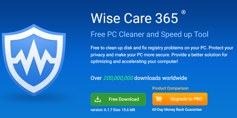 Wise Care 365 Screenshot 1