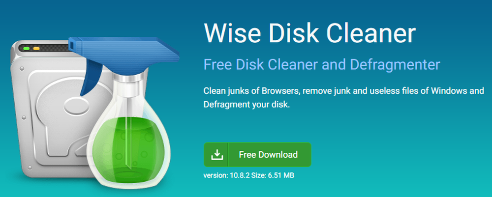 Wise Disk Cleaner Screenshot 1